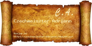 Czechmeiszter Adrienn névjegykártya